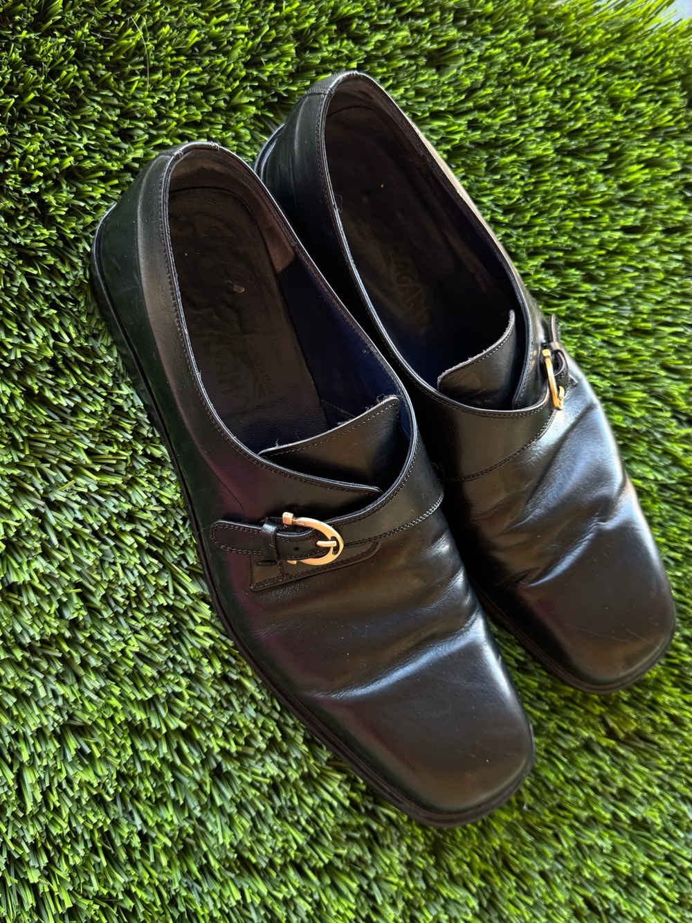 Salvatore Ferragamo Monk Straps Dress Shoes